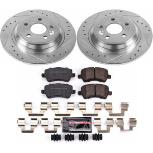 Power Stop 11-18 Volvo S60 Rear Z23 Evolution Sport Brake Kit