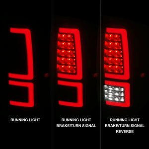 ANZO 2014-2021 Toyota Tundra LED Taillights Black Housing/Smoke Lens