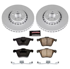 Power Stop 03-14 Volvo XC90 Front Z23 Evolution Sport Coated Brake Kit