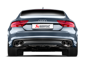 Akrapovic 13-17 Audi S6 Avant/Limousine (C7) Evolution Line Cat Back (Titanium) w/ Carbon Tips