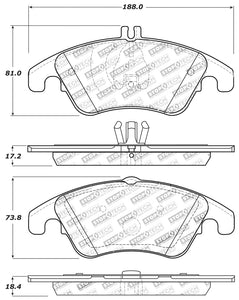 StopTech Performance Brake Pads