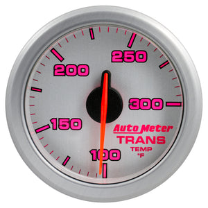 Autometer Airdrive 2-1/6in Trans Temperature Gauge 100-300 Degrees F - Silver