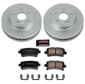 Power Stop 12-16 Buick LaCrosse Rear Z17 Evolution Geomet Coated Brake Kit