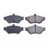Power Stop 95-97 Ford Crown Victoria Front Z16 Evolution Ceramic Brake Pads