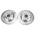Power Stop 06-09 Audi A3 Rear Evolution Drilled & Slotted Rotors - Pair