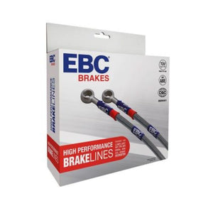 EBC 92-94 Jeep Grand Cherokee 4.0L (w/Rear Drum) Stainless Steel Brake Line Kit