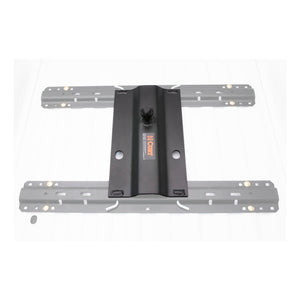 Curt Bent Plate 5th Wheel Rail Gooseneck Hitch w/Ball Offset 3in