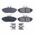 Power Stop 01-02 Dodge Viper Rear Z17 Evolution Ceramic Brake Pads w/Hardware