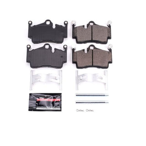 Power Stop 17-18 Porsche 718 Boxster Rear Z23 Evolution Sport Brake Pads w/Hardware