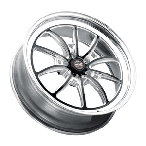 Weld S80 17x5 / 5x115 BP / 2.2in BS Black Wheel (High Pad) - Non-Beadlock