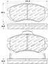 StopTech Street Touring Brake Pads