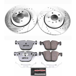 Power Stop 08-10 BMW 535i Rear Z26 Street Warrior Brake Kit