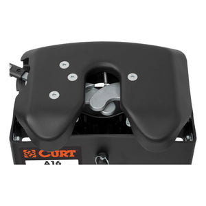 Curt A16 5th Wheel Hitch w/Roller & Rails