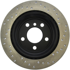 StopTech Sport Cross Drilled Brake Rotor - Front Left