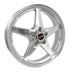 Race Star 92 Drag Star 18x5.00 5x4.75bc 2.00bs Direct Drill Polished Wheel