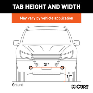 Curt 19-21 Ford Ranger Custom Tow Bar Base Plate