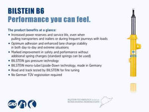 Bilstein B6 HD 2015 Mercedes-Benz GLA250 Rear Twintube Strut Assembly