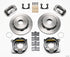 Wilwood Forged Dynalite P/S Park Brake Kit Polished Big Ford 2.36in Offset Currie Blank