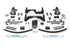 Fabtech 07-13 GM K1500 P/U w/o Autoride 4WD 6in Basic Sys w/Perf Shks