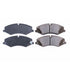 Power Stop 2017 Land Rover Discovery Front Z16 Evolution Ceramic Brake Pads