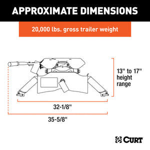 Curt A20 5th Wheel Hitch