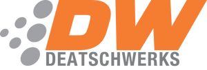 DeatschWerks 6AN Male Flare To 6AN Male Flare Bulkhead Adapter 90-Degree (Incl. Nut)