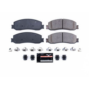 Power Stop 2012 Ford F-250 Super Duty Front Z23 Evolution Sport Brake Pads w/Hardware