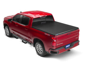 Tonno Pro 20-21 GM 25/3500HD 6.1ft w/o Factory Side Storage Boxes Tonno Fold Tri-Fold Tonneau Cover