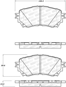 StopTech Street Brake Pads - Rear