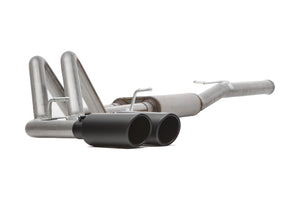 Gibson 15-18 Chevrolet Silverado 1500 LS 5.3L 3in/2.25in Cat-Back Dual Sport Exhaust - Black Elite