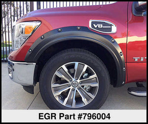 EGR 2017 Nissan Titan Bolt-On Look Fender Flares - Set