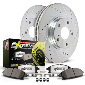 Power Stop 07-13 Suzuki SX4 Rear Z26 Street Warrior Brake Kit