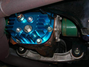 Cusco Rear Differential Cover Blue Increased Capacity Subaru Impreza WRX STi (R180 End)