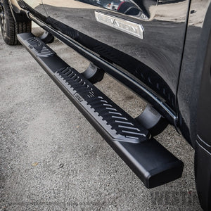 Westin 19-22 Chevrolet Silverado 1500 DC R5 Nerf Step Bars - Blk