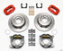 Wilwood Forged Dynalite P/S Park Brake Kit Red Chevy 12 Bolt-Spec 3.15in Brng