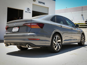 afe 19-21 VW Jetta GLI (MKVII) L4-2.0L (t) MACH Force-Xp 304 SS Cat-Back Exhaust System Polished Tip