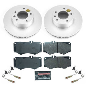 Power Stop 09-18 Mercedes-Benz G550 Front Euro-Stop Brake Kit