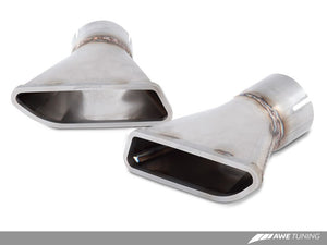 AWE Tuning McLaren 650S Performance Exhaust - Machined Tips