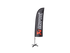 Akrapovic Self standing beach flag set - small