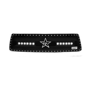 RBP RX-3 Midnight Edition Black LED Bar Grille (Studded) 10-13 Toyota Tundra (All)