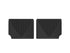 WeatherTech 10+ Chevrolet Equinox Rear Rubber Mats - Black