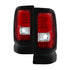xTune Dodge Ram 1500 94-01 Tail Lights - Light Bar LED - Black ALT-ON-DRAM94V3-LBLED-RC