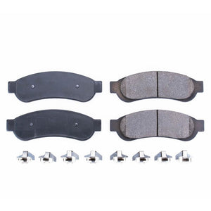 Power Stop 10-12 Ford F-250 Super Duty Rear Z17 Evolution Ceramic Brake Pads w/Hardware