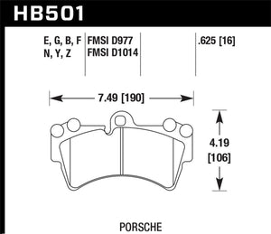 Hawk 07-15 Audi Q7 Base / Premium HP+ Compound Front Brake Pads