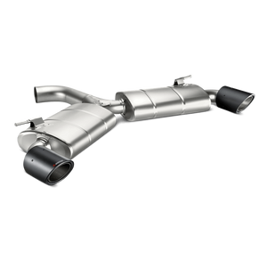 Akrapovic 2017+ Volkswgen Golf GTI (MK7) Slip-On Line (Titanium) w/ Carbon Fiber Tips