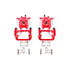 Power Stop 01-03 Acura CL Rear Red Calipers w/Brackets - Pair