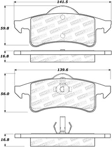 StopTech Street Brake Pads