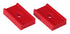 Prothane 63-73 MG MGB Gearbox Steady Rod Pad Kit - Red