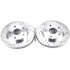 Power Stop 91-95 Toyota MR2 Front Evolution Drilled & Slotted Rotors - Pair