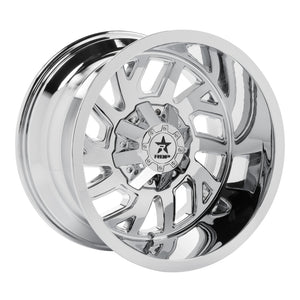 RBP 65R Glock 20x12 8x170 BP / 4.75 BS -44mm Offset 129mm CB (Hub Centric) Chrome Wheel